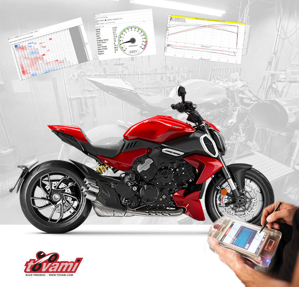 Ducati Diavel ECU remapping ECU flash chiptuning