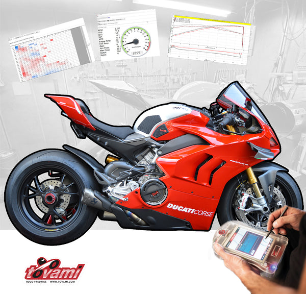 Tovami Remapping Ducati Panigale V4R