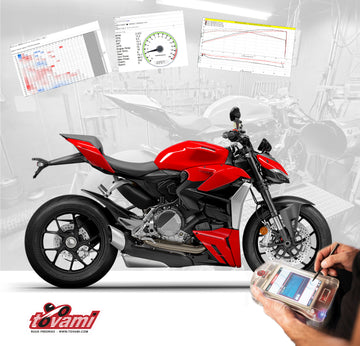 Tovami Remapping Ducati Streetfighter V2