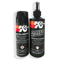 K&N cleaner cleaning filter oil