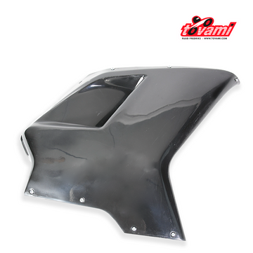 Zijpaneel rechts voor de Ducati 848 / 1098 / 1198 (Tovami fairings) van 2007-2011