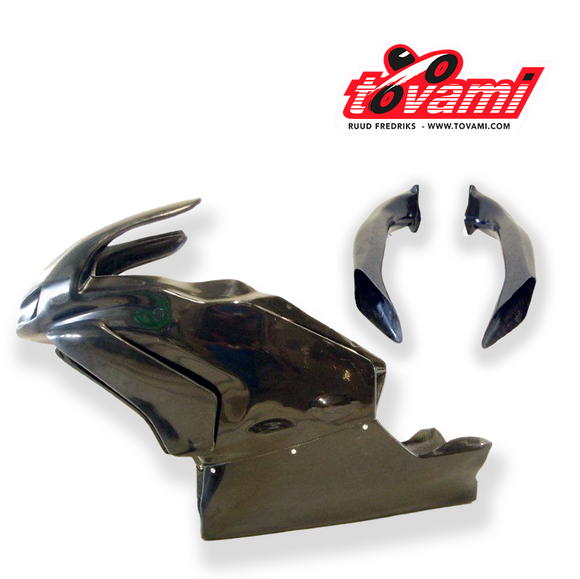 CRC Complete voorkuip voor de Ducati 749 / 999 R (CRC fairings) van 2003-2006