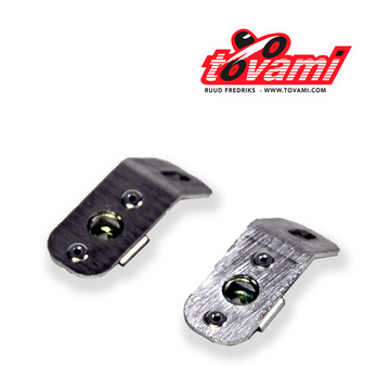 CRC Montageplaatjes voor zijpanelen voor de Ducati Panigale 1100 V4S van 2018-2020