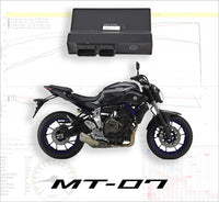 Tovami remapping Yamaha MT07 2014-2019
