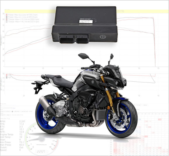 Tovami remapping Yamaha MT-10 2016-2019