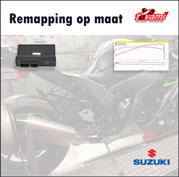 Tovami remapping Suzuki GSR750 2011-2017