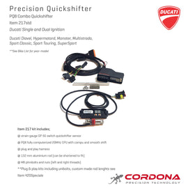 Cordona quickshifter voor Ducati Monster S2R 1000