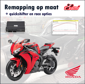 Tovami Remapping, quickshifter and race options Honda CBR1000RR 2006-2007