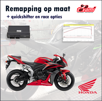 Tovami Remapping, quickshifter and race options Honda CBR600RR 2007-2018