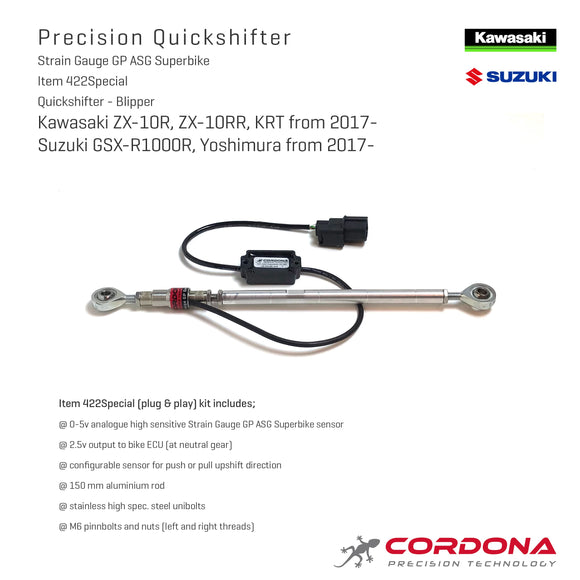 quickshifter en blipper zx10r