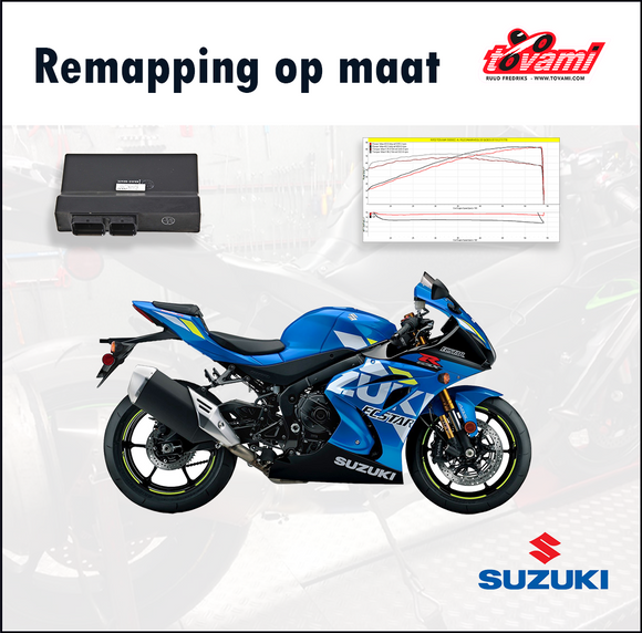 Tovami remapping Suzuki GSXR1000 2017-2019
