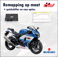 Tovami remapping, quickshifter and race options Suzuki GSXR1000 2007-2013